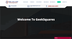 Desktop Screenshot of geeksquares.com